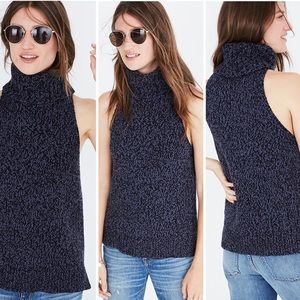 🥰Madewell Cutaway Knit Turtleneck Vest🥰